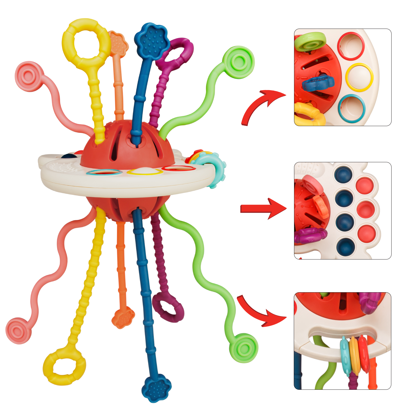 Recalled Tiyol Pull String Toy model 688-59